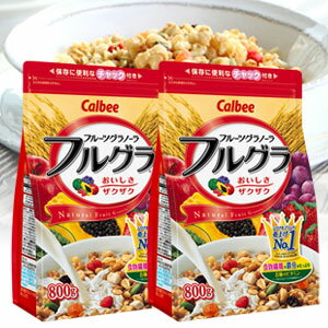 【楽天市場】カルビー フルグラ800g×6袋[賞味期限：製造から210日]同一商品のみ2セットまで1配送でお届けします北海道・沖縄・離島は送料