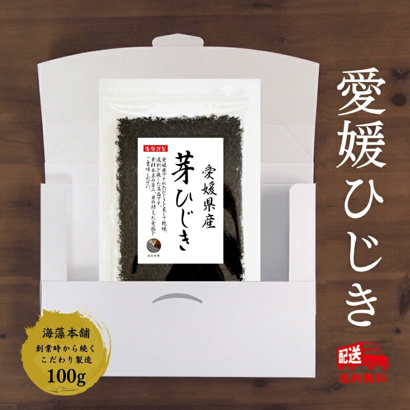 ひじき 芽ひじき 愛媛県産 100g【送料無料】(追跡可能メール便) 国産 ヒジキ 天然ひじきのサムネイル