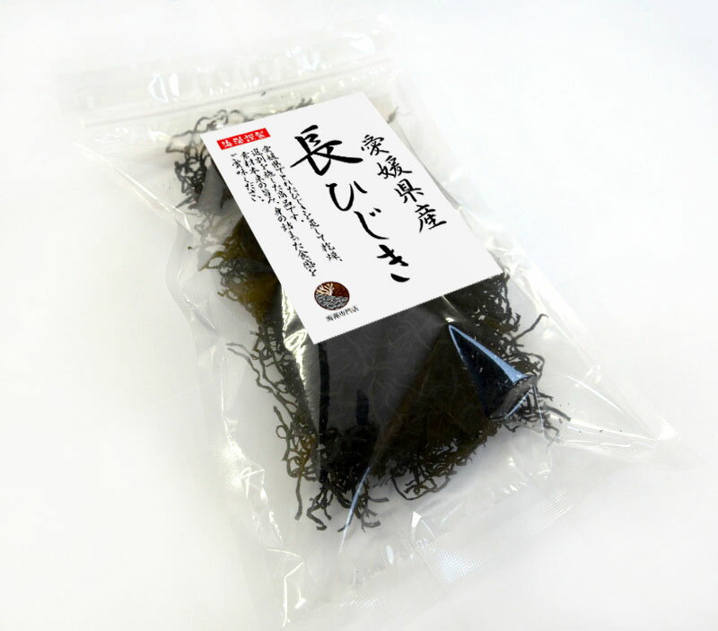 ひじき 長ひじき 愛媛県産 100g 国産 愛媛県 産地から原料を買付け自社製造で仕上げた一品 チャック袋対応で保管も便利 保存食