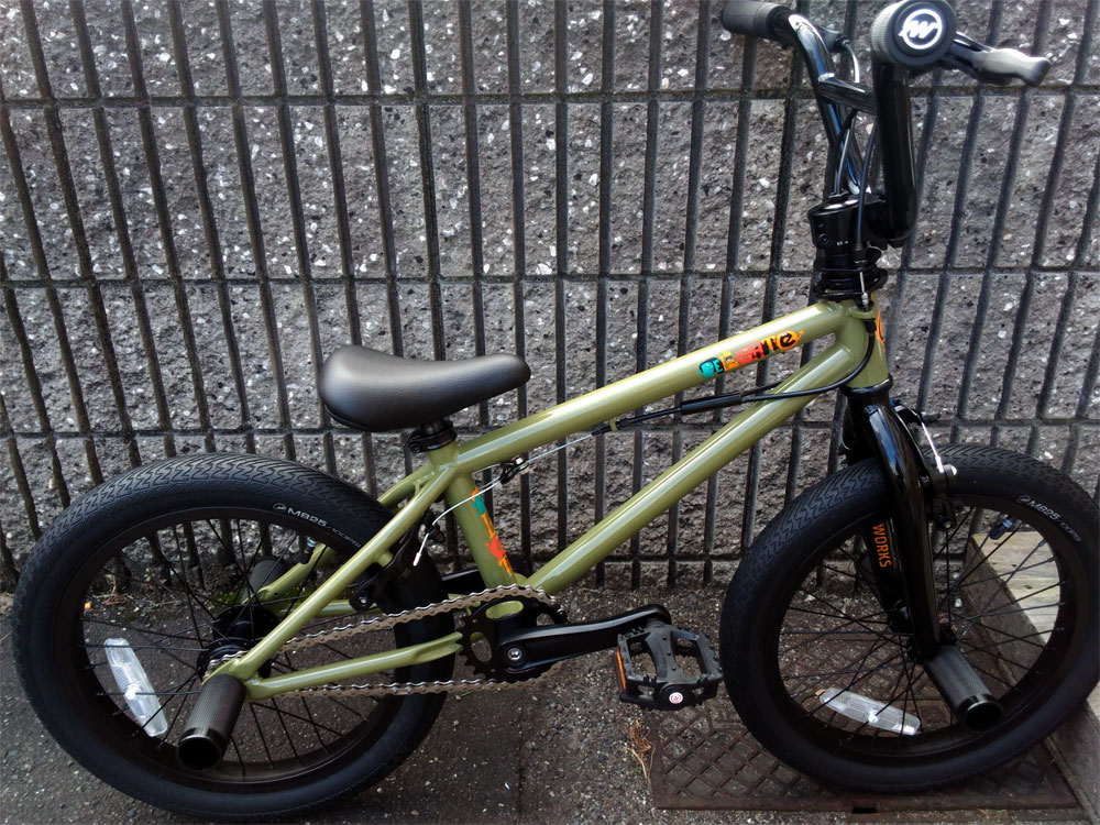 BMX Ҷ 16 å 륯MOTEL WORKS DELIGHT-E 2022 gloss industrial green顼ܳ ե꡼ Х եå BMX