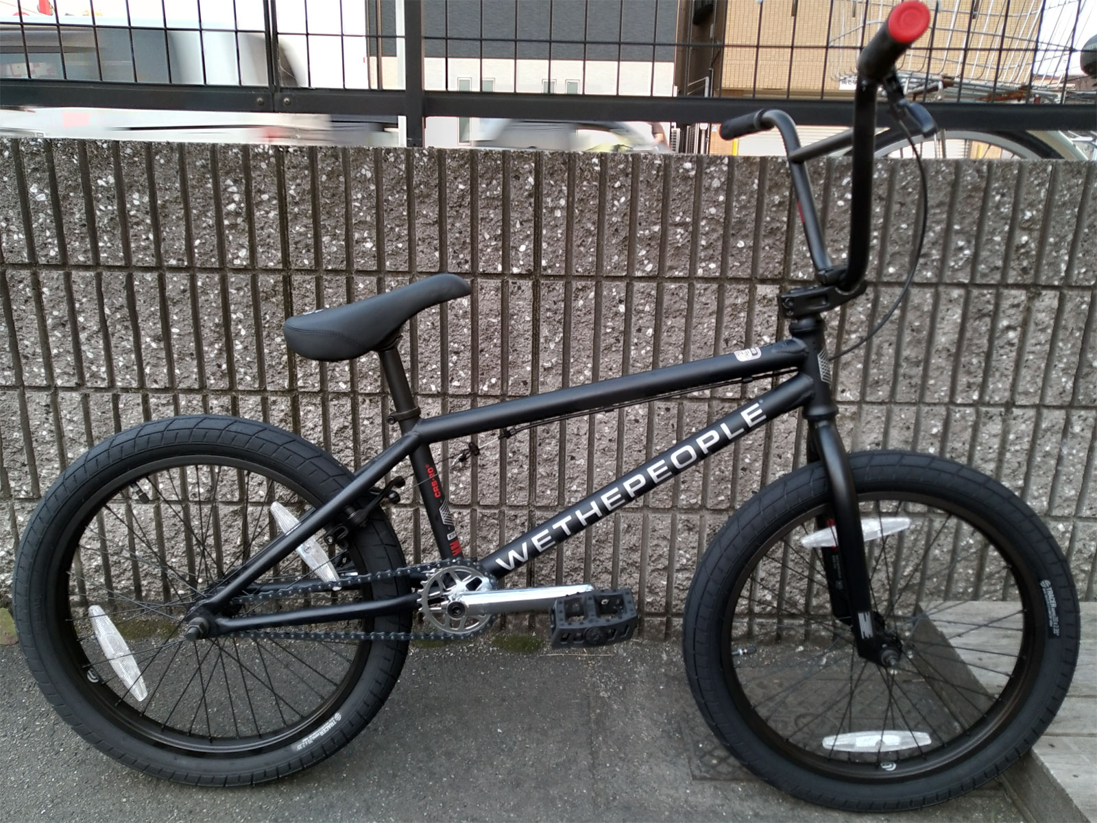 自転車 BMX ストリート WE THE PEOPLE 2024 CRS - 20.25" / 12.75" - BLACK ウィザピープル BMX ストリ..