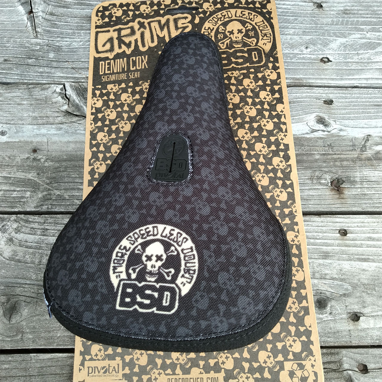 BMX ピボタル サドル BSD Grime Seat ファットサドル ピボタル シート BMX ピボタル サドル