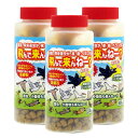 害鳥 ハト カラス 飛来害虫 家 庭 ベランダ 飛んで来んねー? 500ml×3個 小石サイズ 設置用ネット6袋付 忌避石
