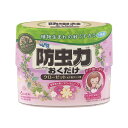 防虫力おくだけ消臭プラス 柔軟剤の香りフローラルソープ 300ml 衣類の防虫 洋服ダンス用 ピレパラアース その1