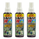 ヤマビル忌避剤 駆除 速効性 ヒルノックW スプレー 150ml×3本 レジャー 登山 殺ヒル 駆除 忌避剤