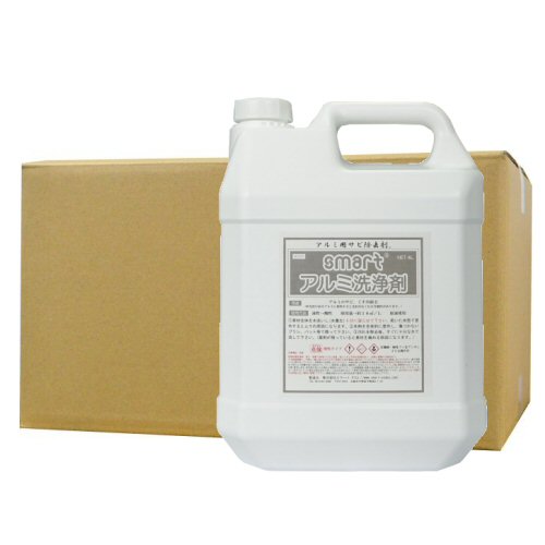 スマート アルミ洗浄剤 4kg×4本 ［アルミのくすみ サビ除去］