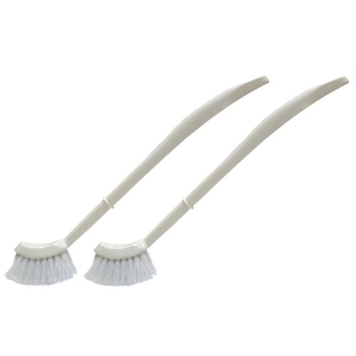 ゴムのチカラで強力洗浄 洗剤不要 ゴム付きトイレブラシ 2本 smart