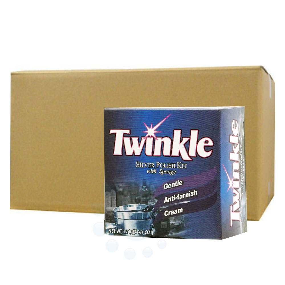 銅 真鍮製品クリーナー トゥインクルシルバー 124g×12個 業務用 【送料無料】 シーバイエス
