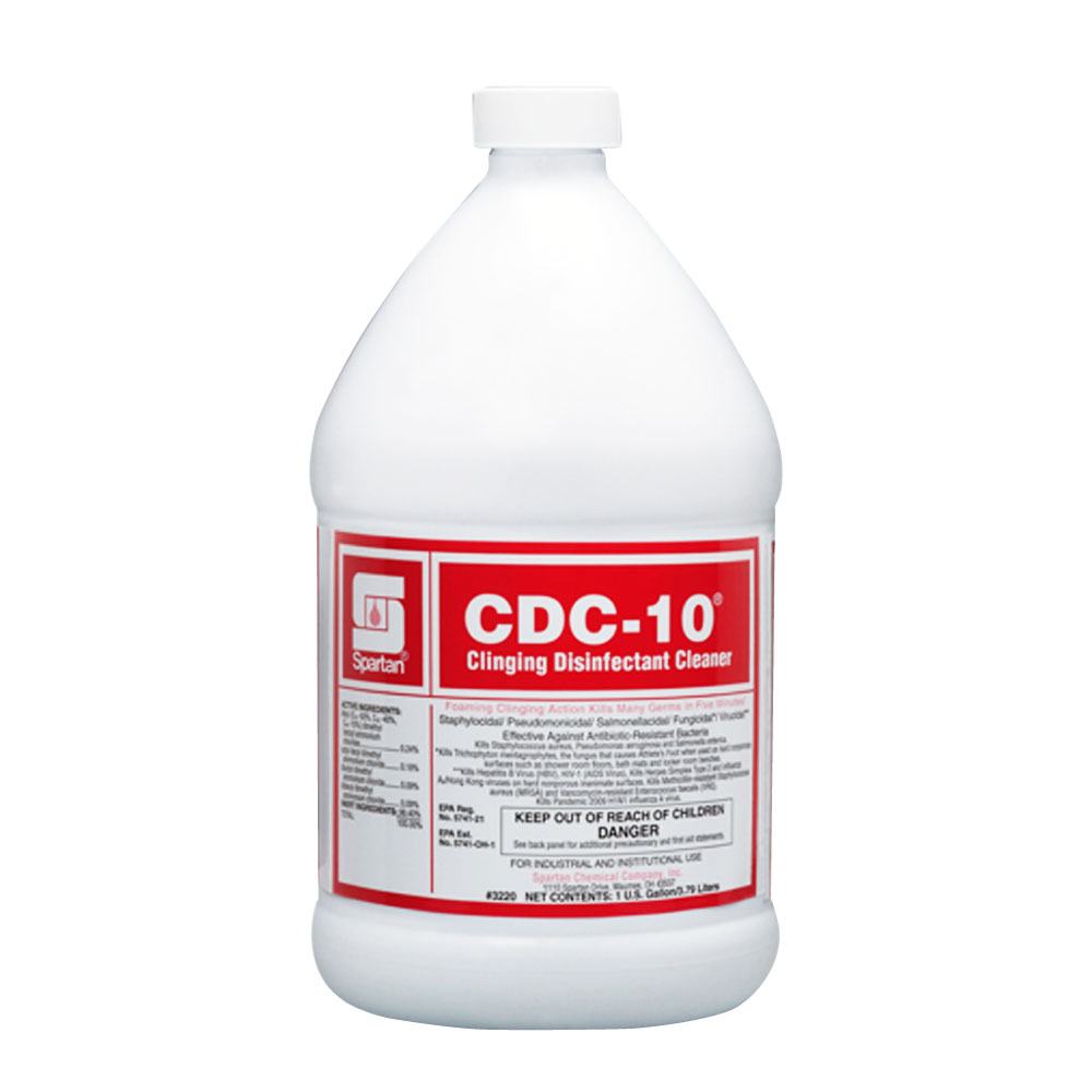スパルタンケミカル アルカリ性ウイルス対策洗剤 CDC-10 3.79L シーディーシーテン お風呂用 四級アンモニウム塩ベース