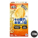 発泡入浴剤 温泡 デカまる エナジーシトラスジンジャーの香り 4錠入×18個 【医薬部外品】 アース製薬 ケース販売