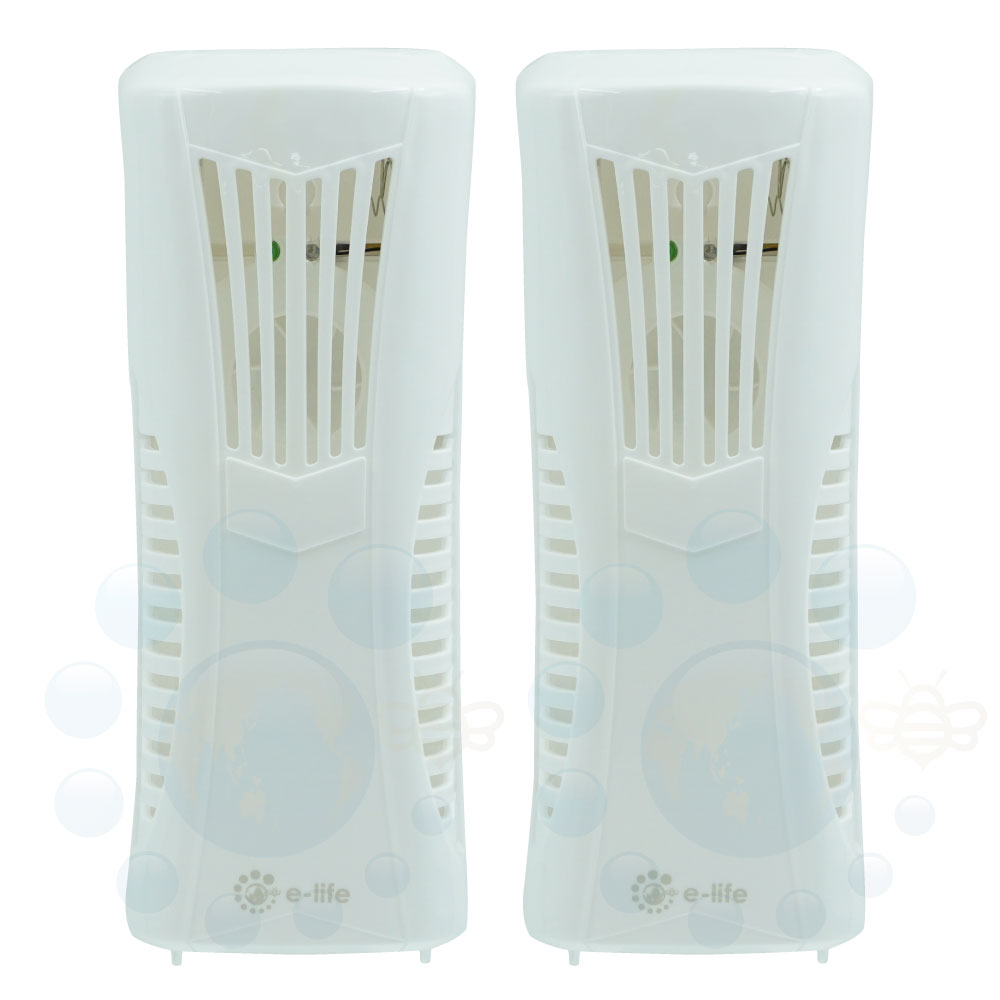 消臭剤 芳香剤 除菌剤 忌避剤用 送風機 オートファンディスペンサー EL×2台