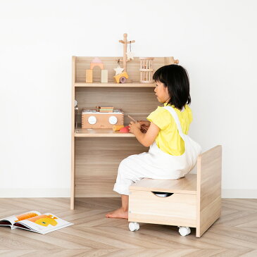 5月限定!10%OFFクーポン★エンケル キッズ おもちゃラック ミニ enkel kids mini【収納ボックス おもちゃ箱 おもちゃ入れ おもちゃ収納 棚 男の子 女の子 リビング 子供部屋 収納ボックス 北欧 木製 お片づけ かわいい シンプル スリム 引き出し キャスター付 おしゃれ】