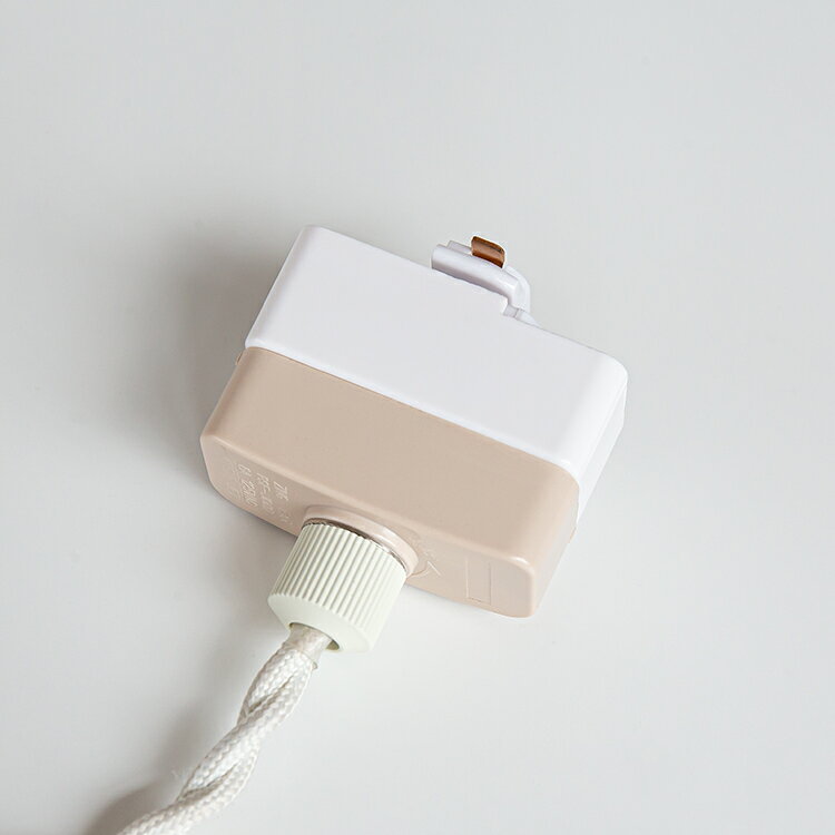 ダクトレール用プラグ(照明器具部品)ホワイト 3個セット [2]