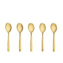 カトラリー DRESS Tea Spoon Set ゴールド5本入り【スプーン ティースプーン セット ゴールド キッチン おしゃれ 食卓 ダイニング 食器 デ...