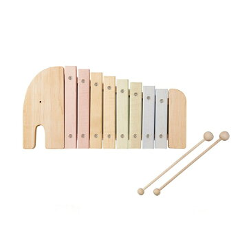 エドインター NIHON エレファント シロフォン【エド・インター 木製玩具 木のおもちゃ 家 おもちゃ 楽器 2歳 2.5歳 かわいい 知育玩具 出産祝い 内祝い 誕生日 ベビー 赤ちゃん 子供 キッズ 日本製 男の子 女の子 贈り物 ギフト プレゼント テレワーク 在宅】