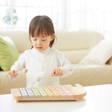 エドインター NIHON エレファント シロフォン【エド・インター 木製玩具 木のおもちゃ 家 おもちゃ 楽器 2歳 2.5歳 かわいい 知育玩具 出産祝い 内祝い 誕生日 ベビー 赤ちゃん 子供 キッズ 日本製 男の子 女の子 贈り物 ギフト プレゼント テレワーク 在宅】