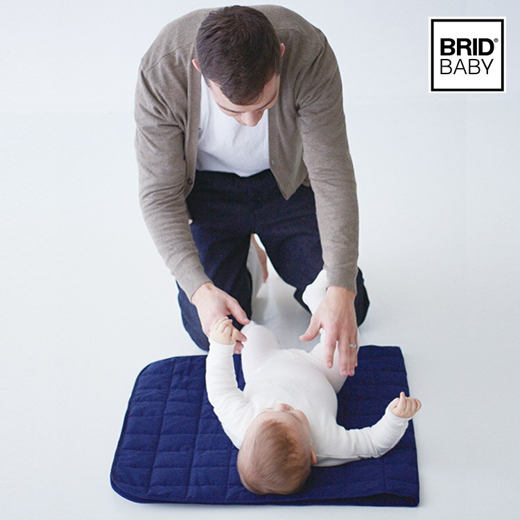 BRID BABY お昼寝マット【マット プレイマット お昼寝 折り畳み 中綿入り コンパクト スリム 携帯 折りたたみ ベビー 赤ちゃん ベビー用品 可愛い かわいい おしゃれ シンプル ブリッド 洗濯 ベビー用品 出産祝い お祝い ママ パパ ベビーグッズ】