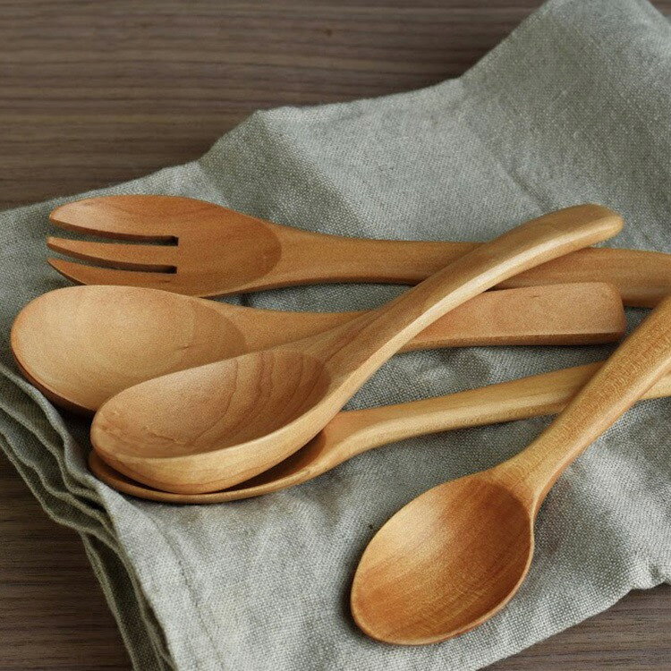 【メール便ok】KINTO キントー WOODEN CUTLERY 木製カトラリー レンゲ【カトラリー スプーン レンゲ 木 ウッド 木製 シンプル ナチュラル キッチン 北欧 テイスト ギフト おしゃれ かわいい 女性 引越祝い 結婚祝い プチギフト 誕生日プレゼント 敬老の日 】