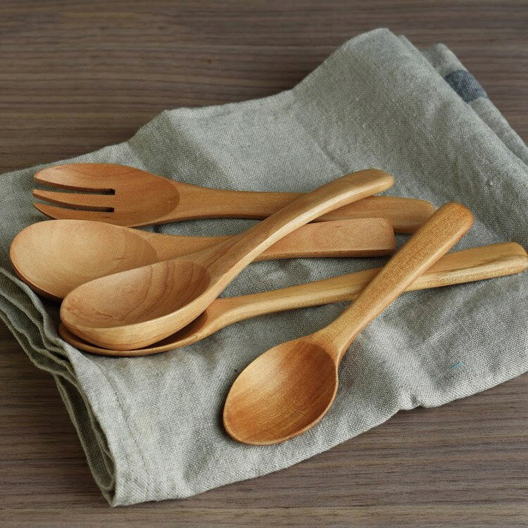 【メール便ok】KINTO キントー WOODEN CUTLERY 木製カトラリー【カトラリー スプーン フォーク スープ 木 ウッド 木製 シンプル ナチュラル キッチン 北欧 テイスト ギフト おしゃれ かわいい 女性 引越祝い 結婚祝い 買い回り 新生活 テレワーク 在宅】