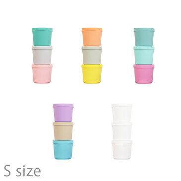 CASEbyCASEbyCASE Sサイズ 3個セット【CASE by ランチボックス お弁当 お弁当箱 弁当 ランチ 保存容器 冷凍 電子レンジ対応 連結 雑貨 おしゃれ 可愛い かわいい カラフル 誕生日 ギフト プレゼント 北欧 ピクニック 運動会 小学生 テレワーク 在宅】