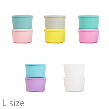 CASEbyCASEbyCASE Lサイズ 2個セット【CASE by ランチボックス お弁当 お弁当箱 弁当 ランチ 保存容器 冷凍 電子レンジ対応 連結 雑貨 おしゃれ 可愛い かわいい カラフル 誕生日 ギフト プレゼント 北欧 ピクニック 運動会 小学生 テレワーク 在宅】
