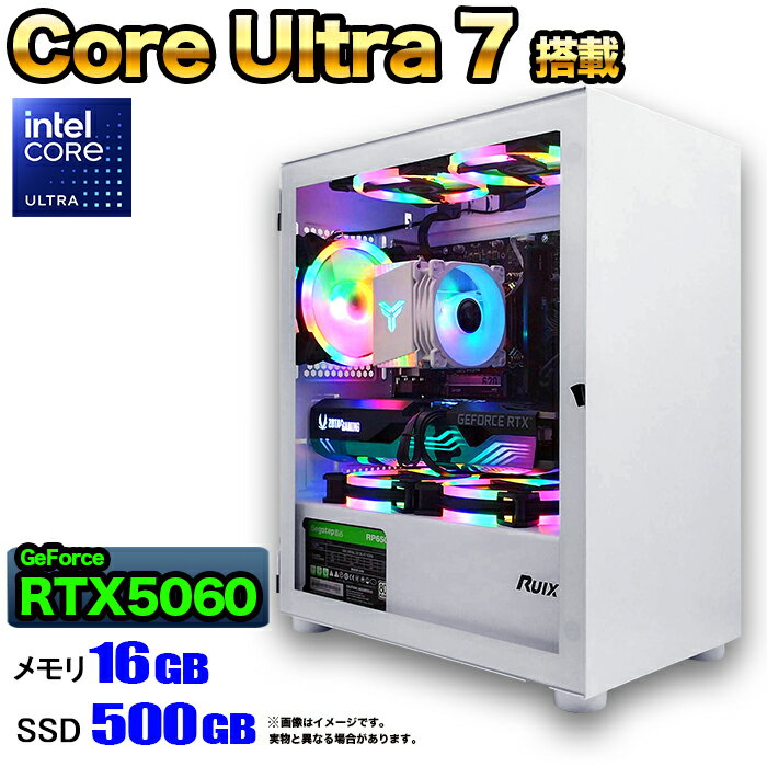 Intel 15CPUܡۥߥPC ǥȥå ѥ ߥ󥰥ѥ RTX5060 Core Ultra 7 W...