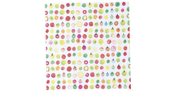 メガネ拭き　パフューム抗菌クリーニングクロス 3017-31　カラフルフォレスト柄