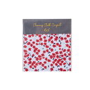 シエル Cleaning Cloth Compact クリーニングクロスコンパクト CCC-006 赤い小さなお花 日本製(4)