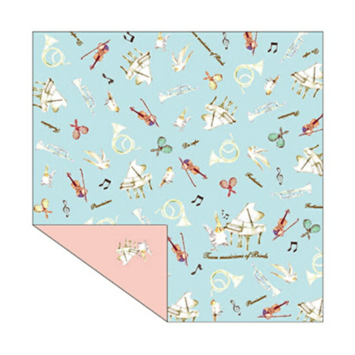 omotenashi cloth おもてなしクロス　小鳥の音楽隊　OMOTE-36