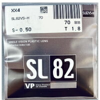 HOYA 単焦点プラスチック球面レンズ　SL82VS-H(2枚1組)