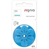 signia　シグニア　補聴器用空気電池　PR44（675）（使用期限：18ケ月以上残）