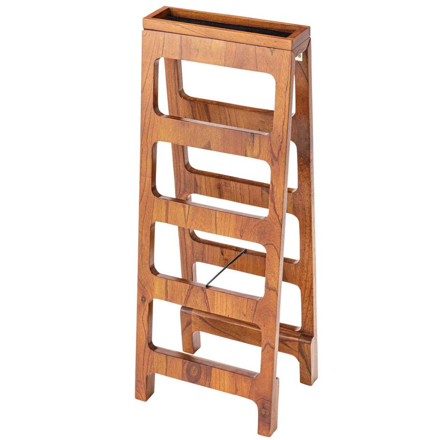 シンプルシューズラック 4段 | 東谷 カラー:ブラウン / ホワイト | シューズラック 4段シューズラック ..