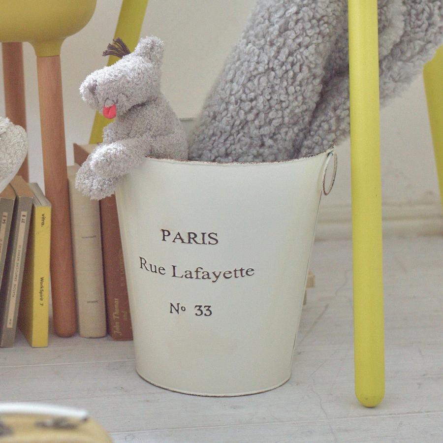 アンティーク調スチールダストボックス(ごみ箱） | 東谷 カラー:ブロンズ / グリーン / アイボリー / シルバー | アンティーク スチール ダストボックス ごみ箱 インテリア おしゃれ ヴィンテージ 収納 耐久性 シンプルデザイン 多機能 室内装飾 レトロ モダン 装飾アイテム