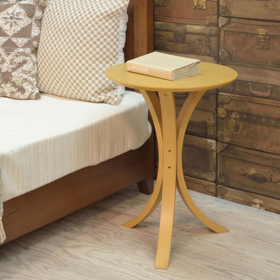 【マラソンP5倍】サイドテーブル | 東谷 カラー:ブラウン / ナチュラル | サイドテーブル おしゃれ インテリア コンパクト リビング 寝室 高品質 耐久性 便利 家具 デザイン モダン シンプル 多用途 木製