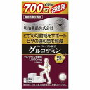 ※予告なくパッケージが変更になる場合がございます。ご了承ください。 膝の可動域をサポート！ ★商品特徴 ●ヒザの可動域をサポート ●ヒザの違和感を軽減 ●機能性表示食品 ●機能性関与成分：グルコサミン塩酸塩1、500mg（12粒あたり）【届出番号】F994【届出表示】本品にはグルコサミン塩酸塩が配合。 ●グルコサミン塩酸塩は膝の可動域の改善、膝の違和感を軽減。 ★使用方法 ● 1日12粒を目安に、水などでお召し上がりください。 ★使用上の注意 ●本品記載の注意事項をよく読みお使いください。 ●本品は、多量摂取により疾病が治癒したり、より健康が増進するものではありません。 ●1日摂取目安量をお守りください。 ●アレルギーのある方は原材料を確認してください。 ●子供の手の届かない所に保管してください。本品は、多量摂取により疾病が治癒したり、より健康が増進するものではありません。 ●1日摂取目安量をお守りください。 ●アレルギーのある方は原材料を確認してください。 ●子供の手の届かない所に保管してください。 ★成分 MSM（中国製造）、豚皮コラーゲン（ゼラチンを含む）、サメ軟骨抽出物（コンドロイチン硫酸含有）、デキストリン／グルコサミン（えび・かに由来）、セルロース、ステアリン酸Ca、微粒酸化ケイ素、ビタミンC、抽出ビタミンE、ナイアシン、パントテン酸Ca、ビタミンB1、ビタミンB6、ビタミンB2、ビタミンA、葉酸、ビタミンD、ビタミンB12 ●栄養成分表示［12粒(5、280mg)当たり］ エネルギー 20.3kcaL、たんぱく質 0.77g、脂質 0.11g、炭水化物 4.04g、食塩相当量 0.0047g ●機能性関与成分 グルコサミン塩酸塩 1、500mg ●機能性関与成分 MSM 2、000mg、コンドロイチン含有サメ軟骨抽出物 125mg、コラーゲン 80mg 区分：健康食品 原産国：日本 ■お問い合わせ先 明治薬品株式会社 【文責】株式会社奈良ドラッグ 電話　　06-6969-2668 薬剤師　中瀬　育代