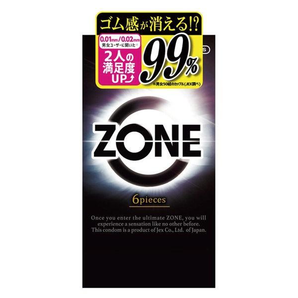 【ジェクス】ZONE ゾーン コンドーム 6個入