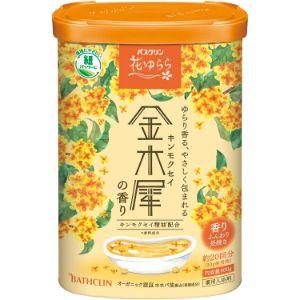 バスクリン 花ゆらら 金木犀の香り 600g 【医薬部外品】【バスクリン】