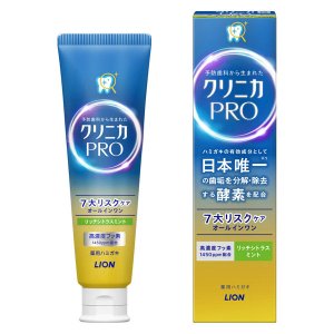 【ライオン】クリニカ PRO オールインワン ハミガキ リッチシトラスミント 95g