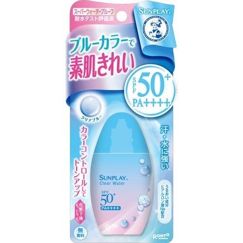 メンソレータムサンプレイ クリアウォーター30gUVカット 日焼け止め 日差し 素肌 無香料