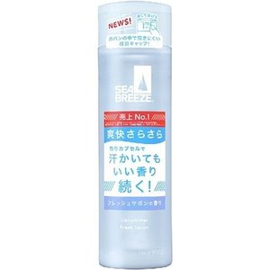 ※予告なくパッケージが変更になる場合がございます。ご了承ください。 つけた瞬間、すーっと爽快さらさら！ ★商品特徴 ●つけた瞬間、すーっと爽快さらさら！ ●汗と嫌なニオイをおさえて、いい香りをプラスする制汗デオドラントウォーター。 ●いつでも好印象ないい香りと、さらさら素肌に。 ●清潔感のある香りが続く「持続型香りカプセル」配合。 ●爽快成分、植物性さらさらパウダー、植物由来保護成分、制汗・デオドラント成分。 ●飾りすぎない、ちょっと大人な好印象を叶えるフレッシュサボンの香り ★使用方法 ●パウダー配合なのでよく振ってから、お使いください。 ●手に適量をとり、汗をかきやすいところを中心に全身に軽くたたくようになじませてください。 ●汗をかく前、かいた後どちらでもお使いいただけます。 ★使用上の注意 ●目に入らないようにご注意ください。もし入った場合は、すぐに水かぬるま湯で洗い流してください。 ●顔、粘膜、傷口、除毛直後にはお使いにならないでください。 ●直接衣服につけると白くなることがあります。 ●床やテーブルにこぼした時にはすぐにふき取ってください。変色する場合があります。 ●乳幼児の手の届かないところにおいてください。 ●日のあたるところや高温のところにおかないでください。 ●火気にご注意ください。 ●飲み物ではありません。 ★成分 パラフェノールスルホン酸亜鉛*、塩化ベンザルコニウム液*、精製水、エタノール、無水ケイ酸、トリ2-エチルヘキサン酸グリセリル、ヒドロキシプロピル-β-シクロデキストリン、ポリプロピレングリコール、メチルポリシロキサン、メチルフェニルポリシロキサン、ポリオキシエチレン・メチルポリシロキサン共重合体、l-メントール、DL-リンゴ酸ナトリウム、ポリオキシエチレンポリオキシプロピレンデシルテトラデシルエーテル、DL-リンゴ酸、エデト酸三ナトリウム、アルギン酸カルシウム、1、3-ブチレングリコール、ユリエキス、ラベンダーエキス（1）、香料　　 *は「有効成分」無表示は「その他の成分」 ※商品の改良や表示方法の変更などにより、実際の成分と一部異なる場合があります 実際の成分は商品の表示をご覧ください 商品区分：医薬部外品 原産国：日本 ■問合せ先 株式会社資生堂　東京都中央区銀座7-5-5 【お客さま窓口】　電話：0120-81-4710 【文責】 株式会社奈良ドラッグ 電話　　06-6969-2668 薬剤師　中瀬　育代