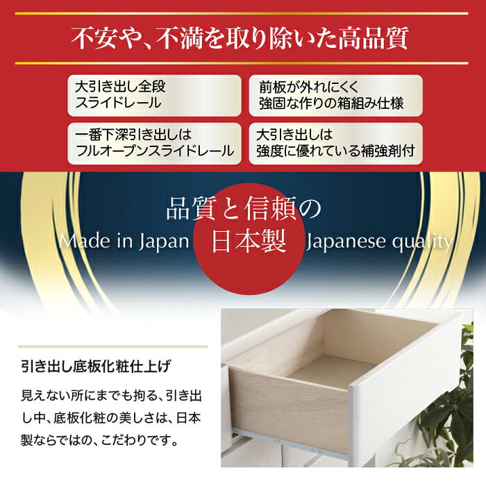 完成品 組み立て不要 チェスト タンス 洋服 収納 洋服タンス 木製 リビングチェス...