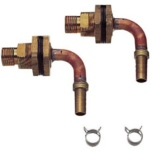 Rakuten - SANEI 三栄水栓 ユニット貫通L金具 T431-12S-15A