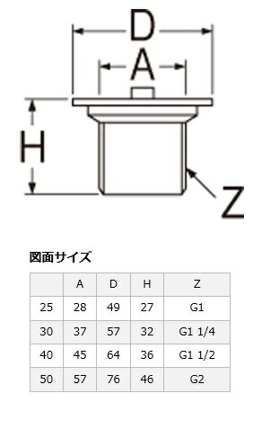 三栄水栓 ゴム栓付風呂栓(ネジ付) H21-30