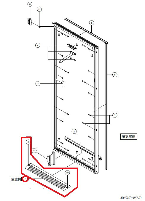 LIXIL(INAX) ��������(ü������å��դ�) DO-YHAD622W08