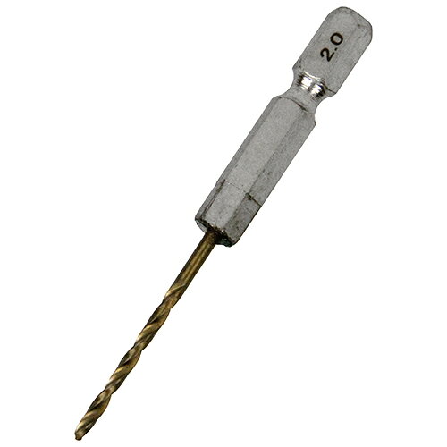 Rakuten - SK11 六角軸Tin鉄ドリル 普通 2.0MM 藤原産業