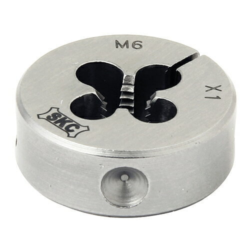 SK11 ネジ切ダイス25mm径 M6X1.0 藤原産業