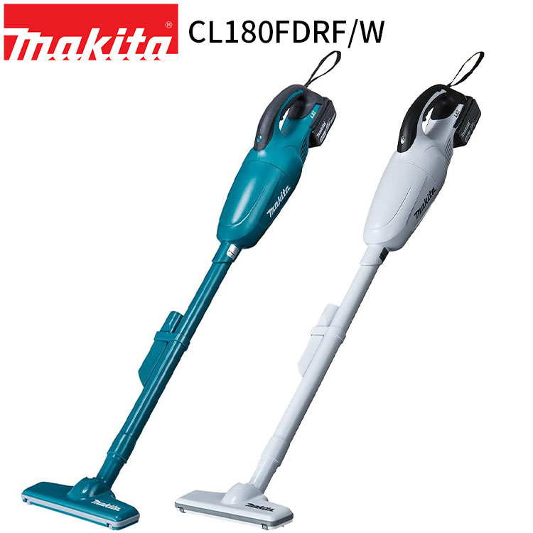  充電式 クリーナー CL180FDRF/W 18V 3.0Ah 掃除機 スティック型 カプセル式 トリガスイッチ makita コードレス ハンディ 軽量 1.4kg 人気家庭用 業務用 一人暮らし 新生活 車載 車用 アウトドア テント 掃除 人気モデル