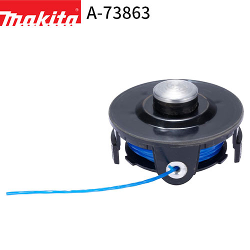 マキタ ナイロンコード付スプール 8m巻 8m巻 メーカー・ブランド マキタ(makita) 主要機能 取付可能コード径(mm)：φ1.6〜1.65 適用モデル MUR193D 型番 A-73863 注意 カラーの見え方につきましては、お客様のモニターなどの設定により、違って見える場合がございます。 入荷時期により、商品・パッケージの仕様が変更になる場合がございます。
