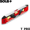 SOLA T PRO コンパクトレベル マグネット付き 水平器 ソラ 水準器 レベラー 角度 傾き測定