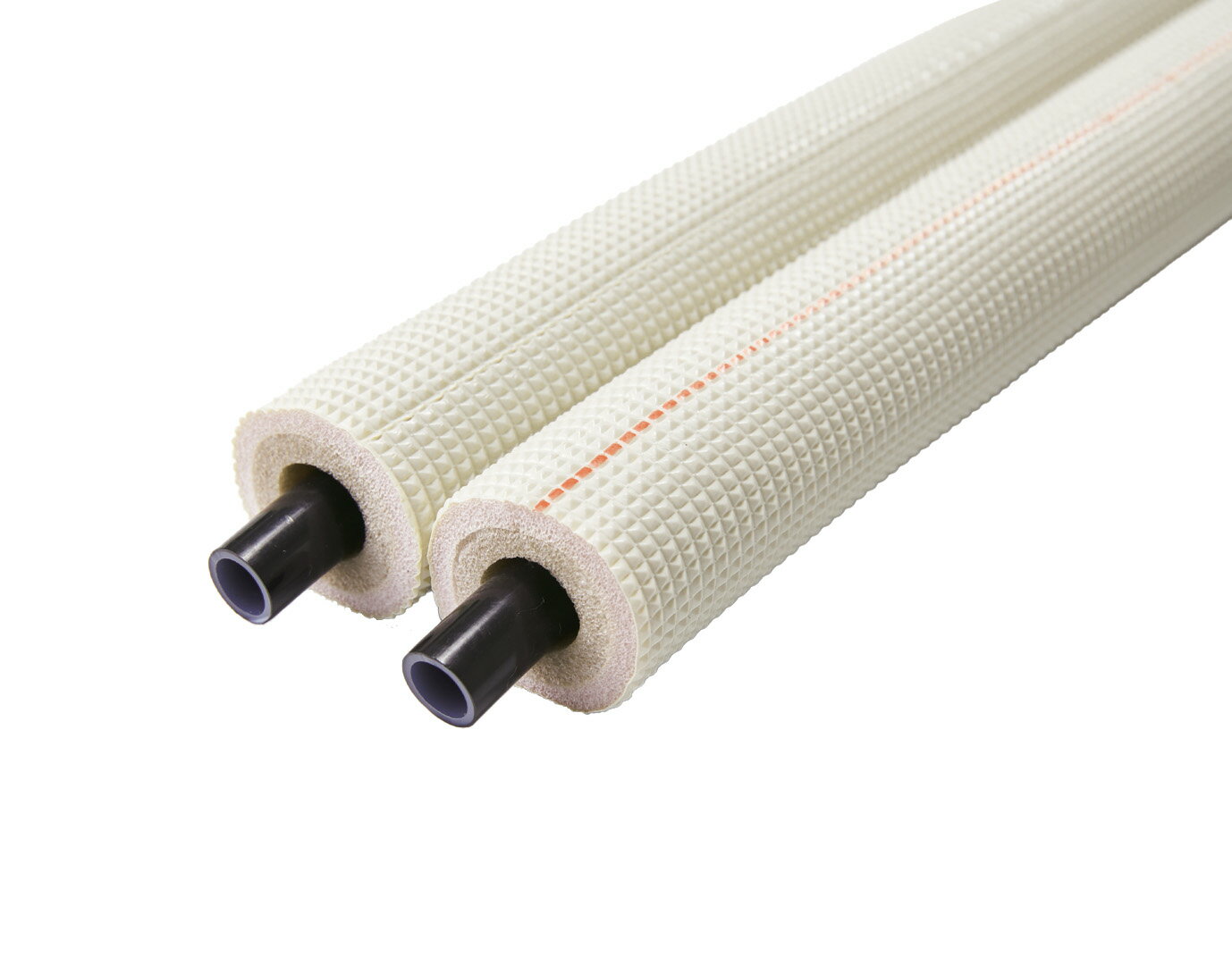 リビラック エコユニーク?10mm保温材付ペアパイプ BREUJ1010-10M